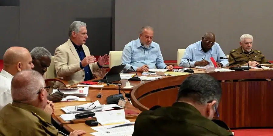 Jerarcas del régimen cubano