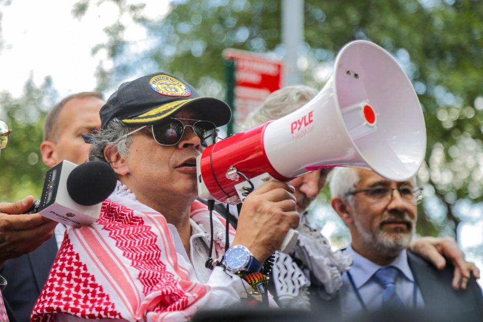 Gustavo Petro en Nueva York