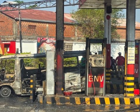 Vehicle fire causes concern in Montero Supply