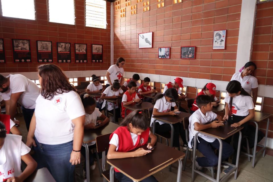 Cruz Roja Venezolana simulacro