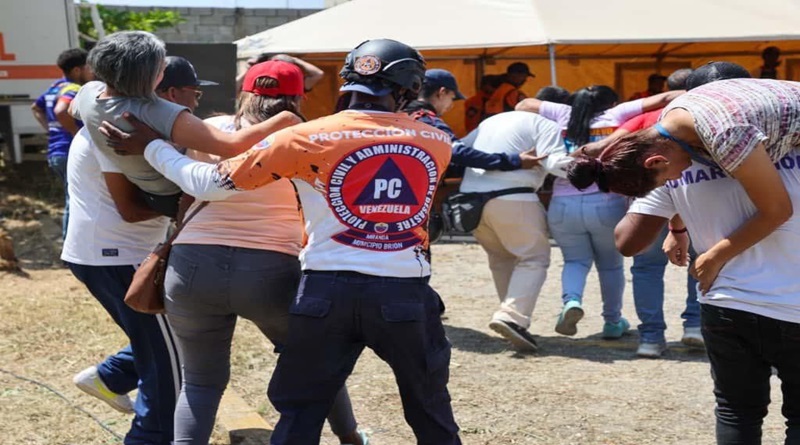 Venezuelan people must be prepared with protocols against earthquakes and armed conflicts