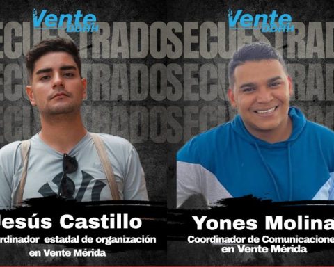 Vente Venezuela denounces detention of two regional coordinators in Mérida