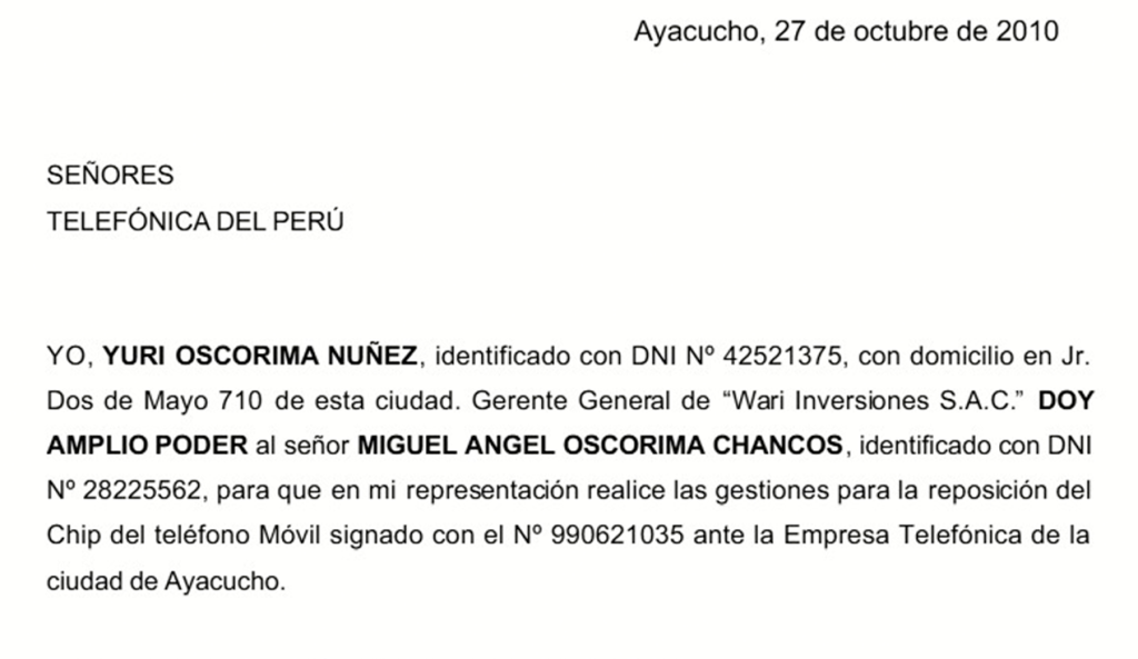 Waykis for a while: Wilfredo Oscorima seeks to launch Congress to his brother Yuri