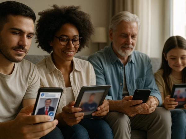 What are the presidential candidates who spend the most in digital guideline?