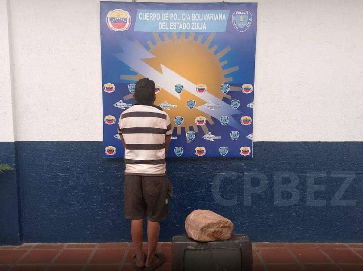 With a rock on his head, he tried to kill his father