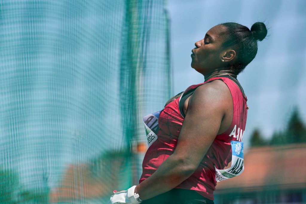 Yipsi Moreno will throw his hammer again in a World Cup