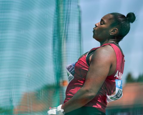 Yipsi Moreno will throw his hammer again in a World Cup