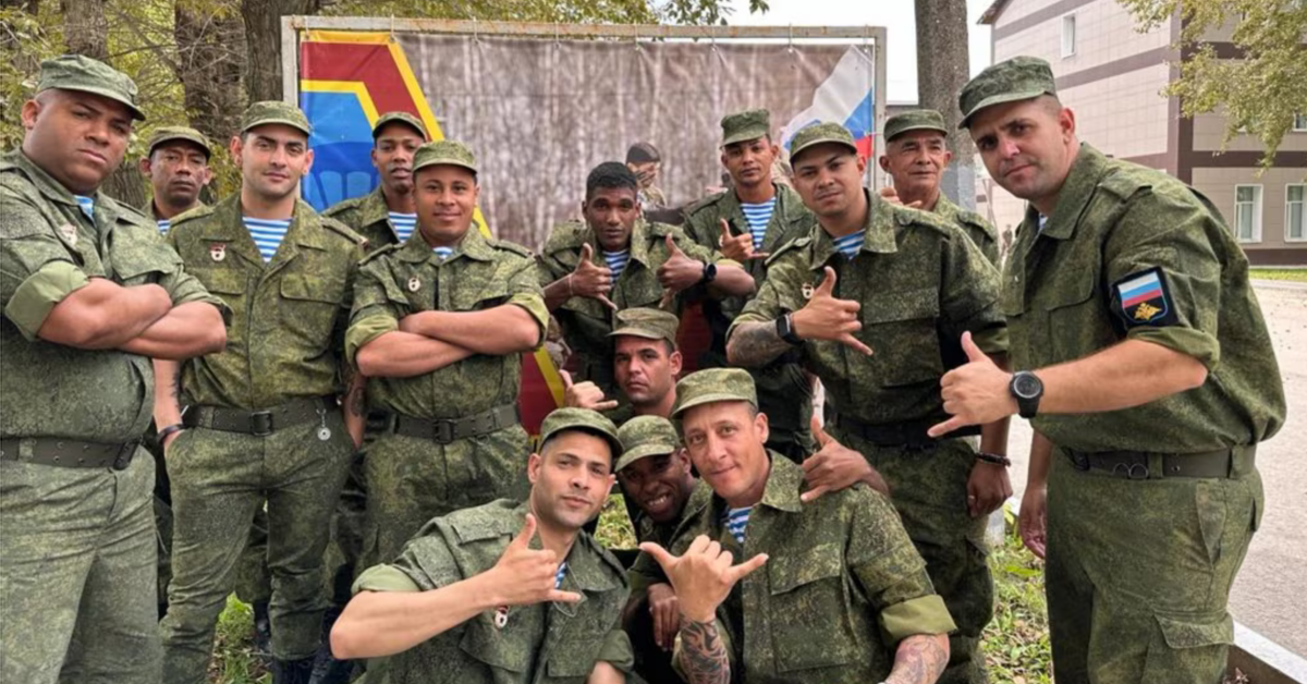 kyiv says that Cuba is the second mercenary supplier for Russia, after North Korea