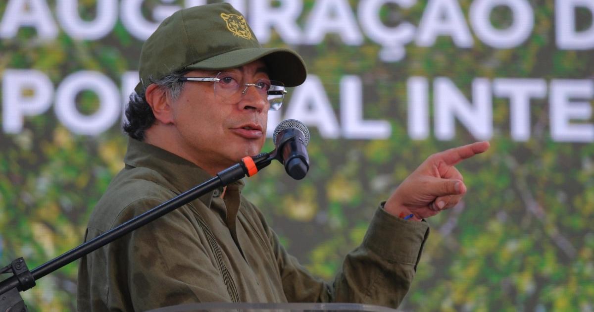 "Guillermino fell into combat in my government ... they couldn't stop him before": President Gustavo Petro