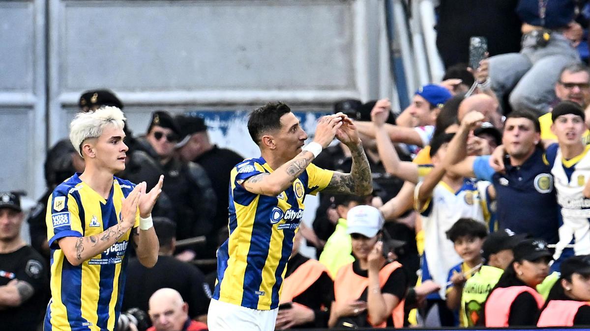 2-1: Di María and Central kneel River and achieve a key triumph