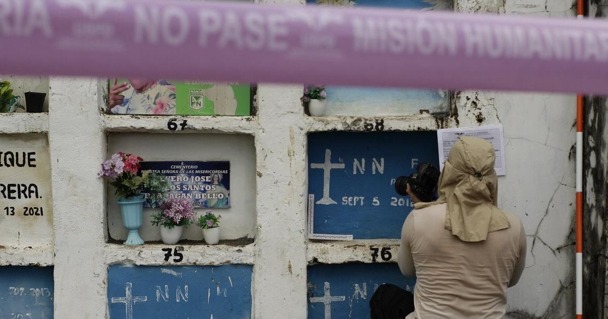 26 sites will be intervened in the Caucasia cemetery, Antioquia to recover bodies of missing people