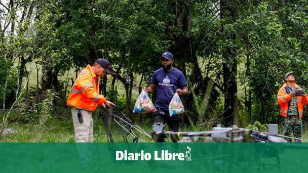 911 drones help deliver raw rations to families