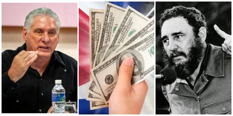 Miguel Díaz-Canel / Dólar / Fidel Castro