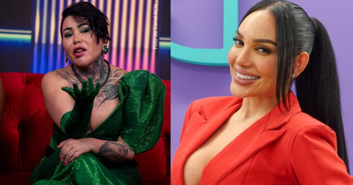 Andrea Valdiri hints at Yina Calderón before their fight in Stream Fighters 4