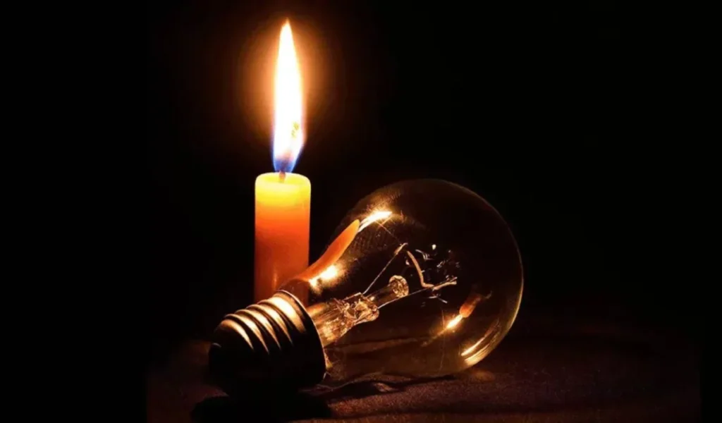 Apagón en el Gran Santo Domingo.