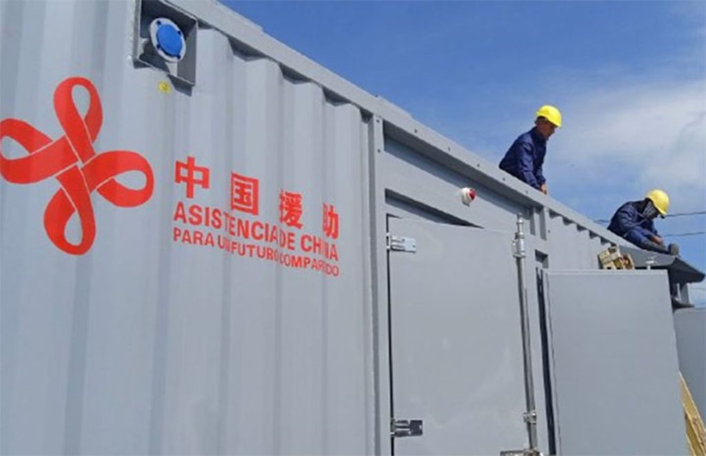 Blind from Ávila installs 12 diesel engines donated by China for electricity generation
