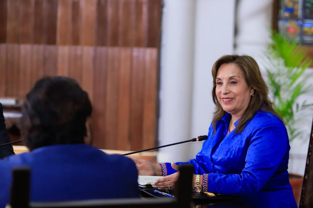 Boluarte to carriers: "A 24 or 48 -hour strike does not solve the problem"