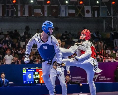 Brazil ends third day of the Taekwondo World Cup without medals
