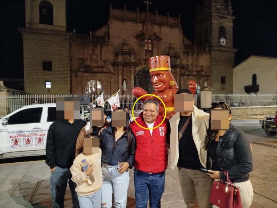 Candidate from the erotic huaco is still a fugitive and uses Vizcarra's strategy to register his electoral plan