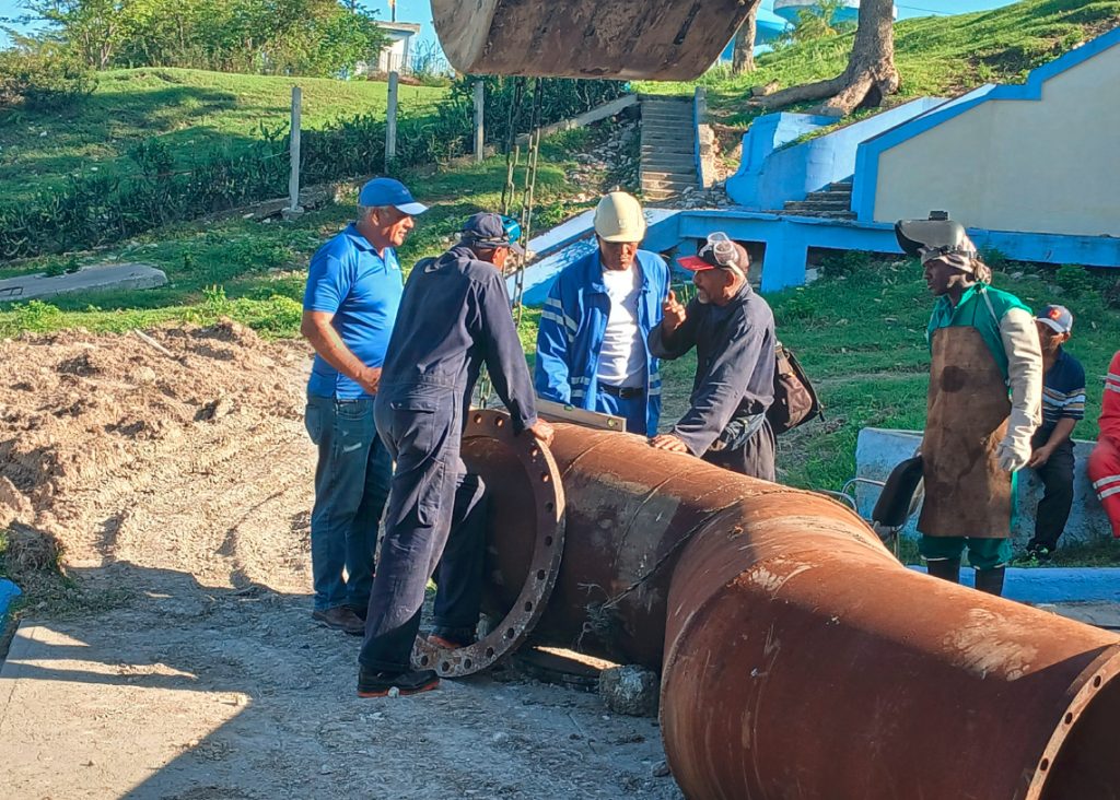 Capital repair seeks to revitalize the water supply system in Santiago de Cuba