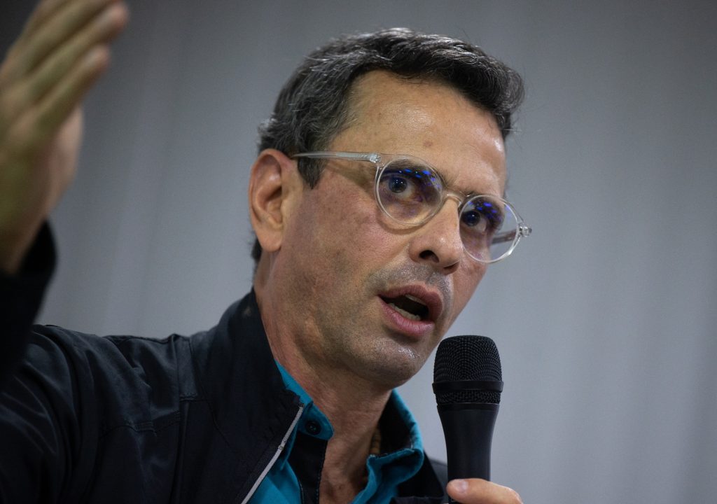 Capriles on the application of reports to the government: "A 'toad' application to increase the climate of anxiety"