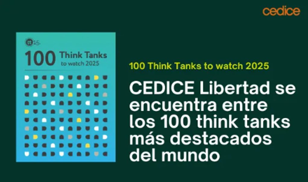 Cedice Libertad is recognized among the 100 most innovative think tanks in the world by 2025