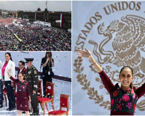 #Chronicle | Wrapped by thousands, Sheinbaum warns that whoever steals the people will face justice