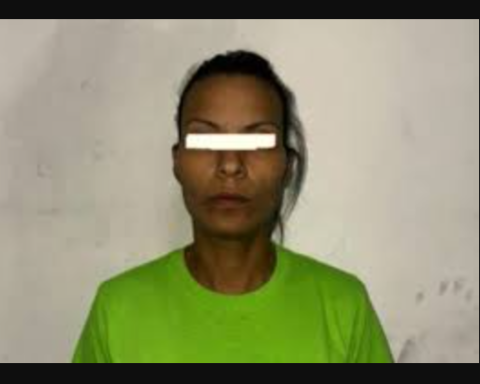 Cicpc arrested woman for physically assaulting a septuagenarian in Caracas