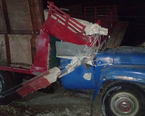 Collision of a truck with a pole causes a “major magnitude” electrical breakdown in Villa Clara