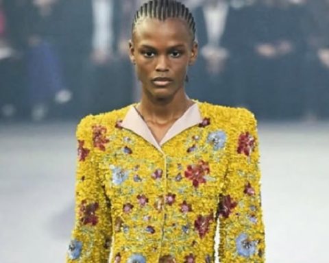 Modelo tumaqueña en desfile de Victoria Secret.