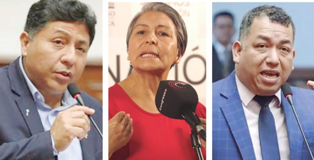 Congress leaves Raúl Doroteo, María Agüero and Darwin Espinoza suspension