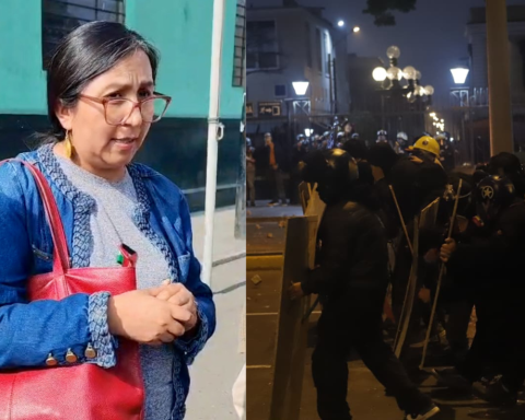 Congresswoman Ruth Luque denounces that four October 15 protesters continue to be detained