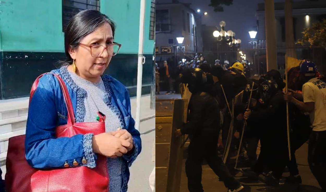 Congresswoman Ruth Luque denounces that four October 15 protesters continue to be detained