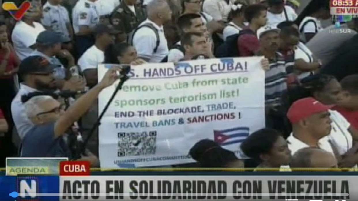 Cuba ratifies solidarity with Venezuela in the face of imperial threats