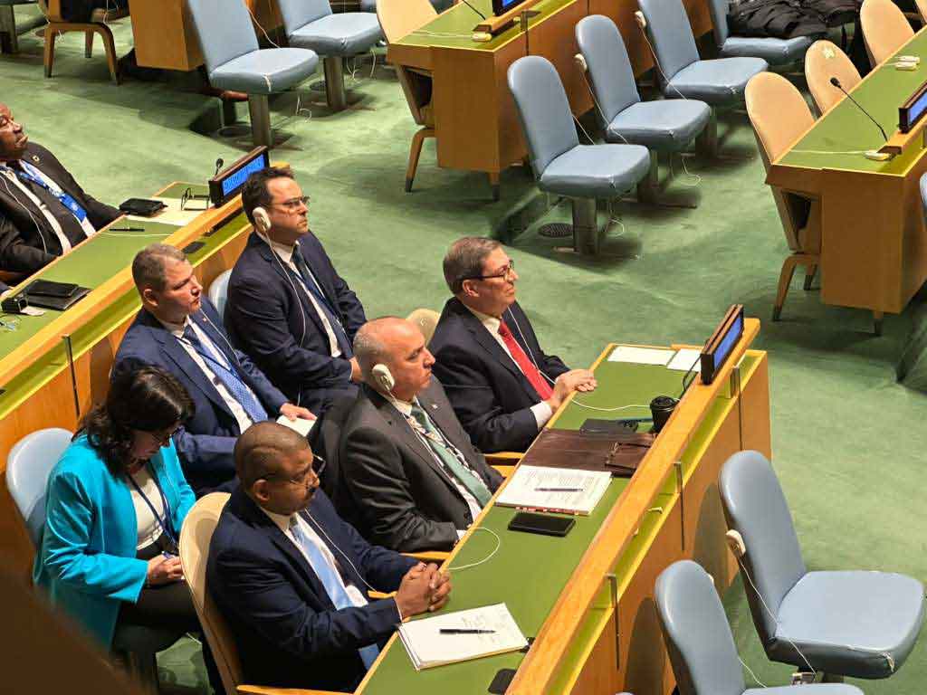 Cuba refuted speech by the US representative to the UN