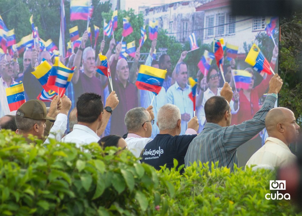 Cuban government organizes massive event in favor of Venezuela
