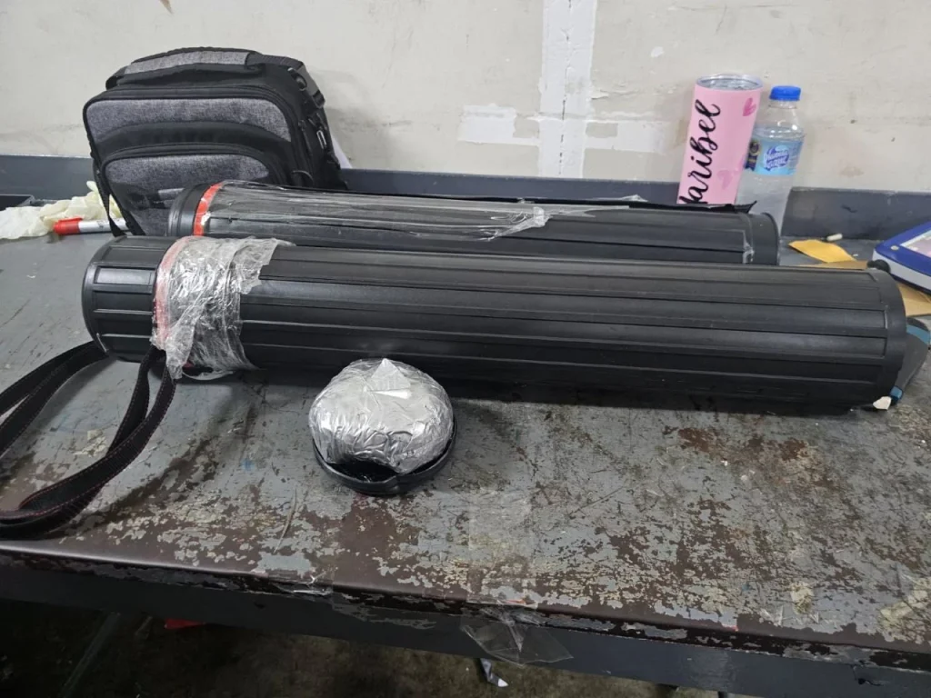 DNCD confisca hidden cocaine in beauty products towards the US and Europe