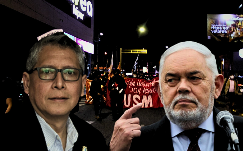 Dean of San Marcos: “The figure of the San Marcos is terruqueda to dehumanize it and legitimize violent repression”