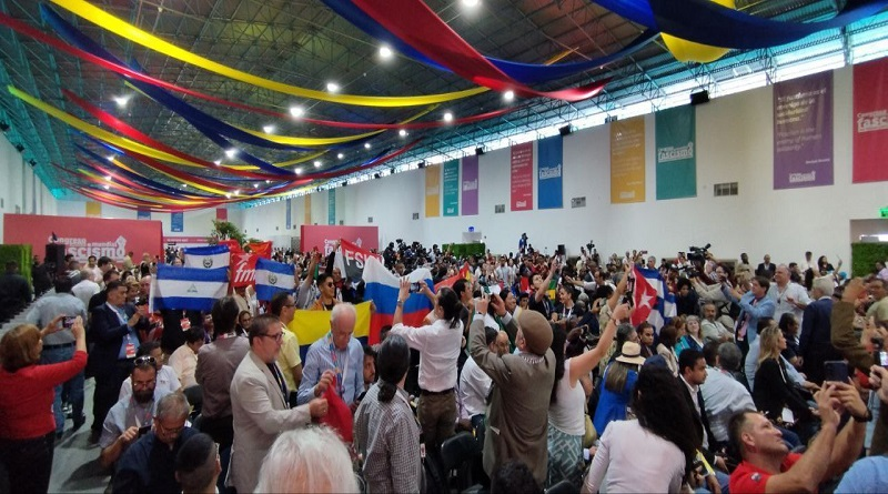 Delegations from 29 countries participate in the Day of Support for the Bolivarian Revolution