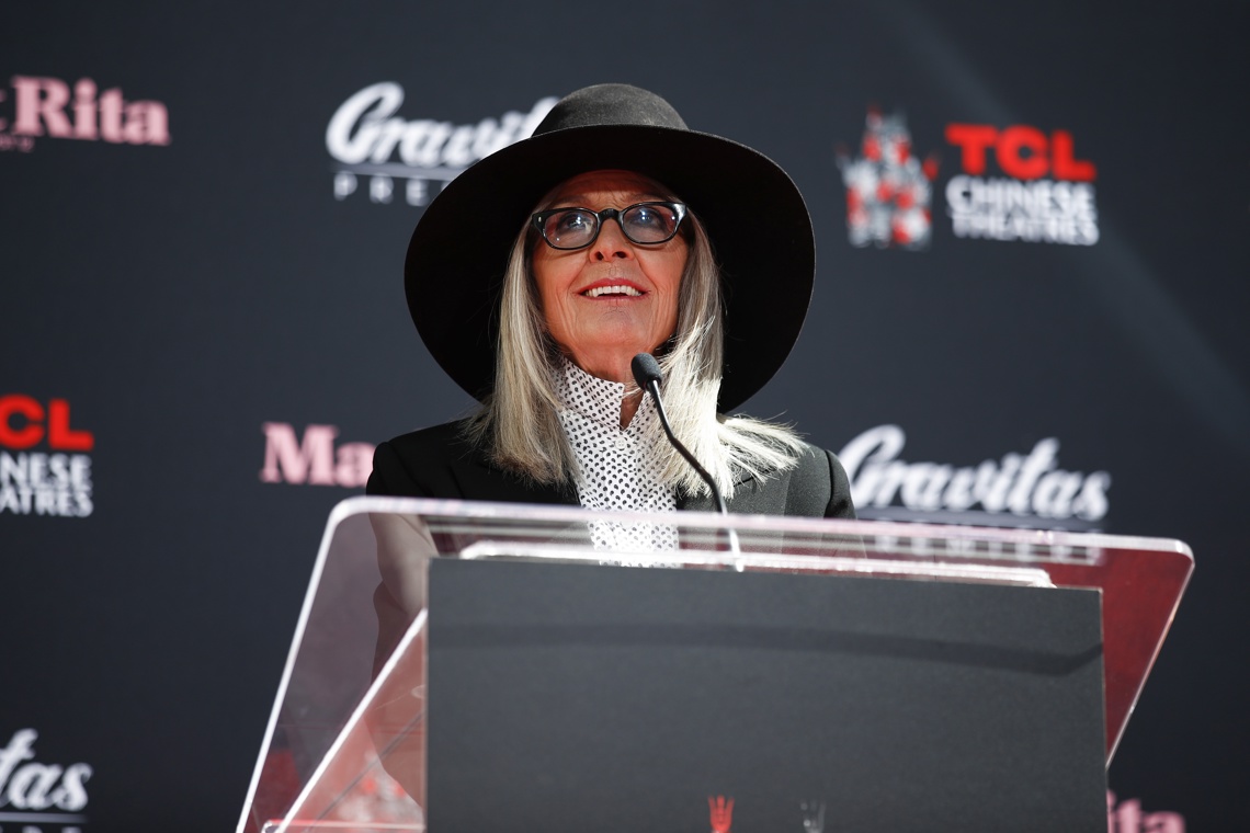 Diane Keaton, a superlative comic actress who exhibited her dramatic talent in “The Godfather”