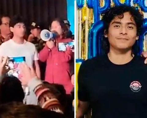 Diego Echevarría, a PUCP student detained during the October 15 protest, is released: "We have to keep fighting"