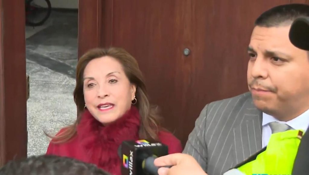 Dina Boluarte after her vacancy: "I have not the slightest thought of leaving the country"