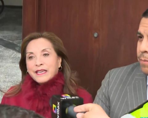 Dina Boluarte after her vacancy: "I have not the slightest thought of leaving the country"