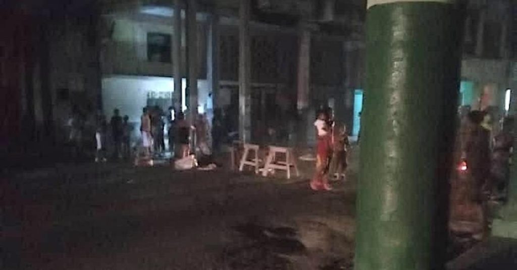 Dozens of people blocked streets and asked "current" During the Havana blackout