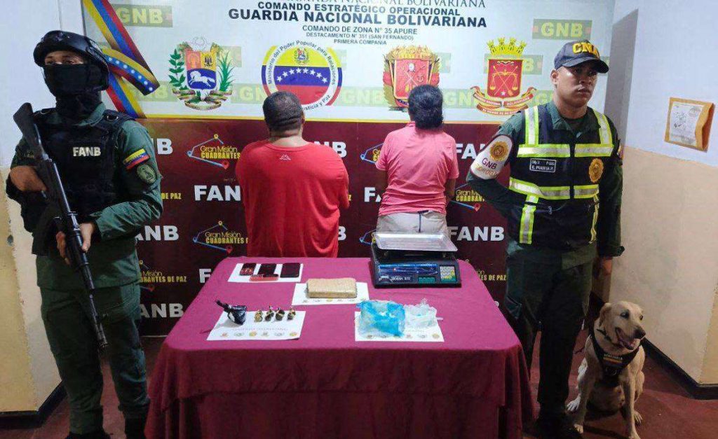 Drug micro -trafficking network in Biruaca, Apure