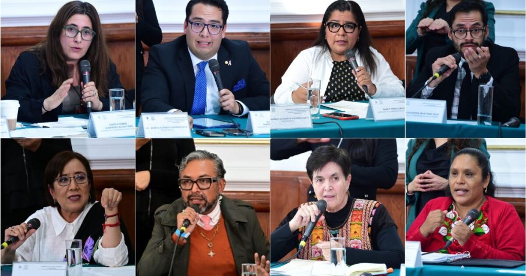 Eight candidates compete to lead the CDMX Human Rights Commission