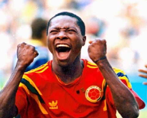 Freddy Rincón, fallecido jugador colombiano.