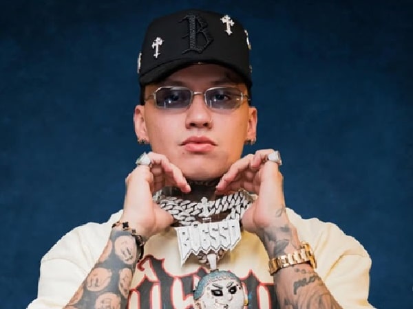 Blessd, cantante de reguetón.