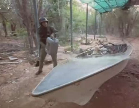 Fanb dismantled a shipyard used by drug trafficking in the state of Zulia