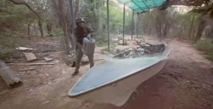 Fanb dismantled a shipyard used by drug trafficking in the state of Zulia